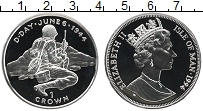 Продать Монеты Остров Мэн 1 крона 1994 Серебро