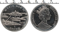 Продать Монеты Гибралтар 1 крона 1994 Медно-никель