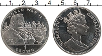Продать Монеты Гибралтар 1 крона 1994 Медно-никель