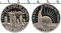 Продать Монеты США 1/2 доллара 1986 Медно-никель