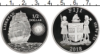 Продать Монеты Фиджи 1/2 доллара 2018 Серебро