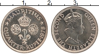 Продать Монеты Маврикий 1/4 рупии 1970 Медно-никель