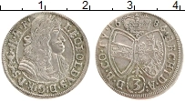 Продать Монеты Австрия 3 крейцера 1687 Серебро