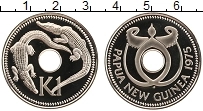 Продать Монеты Папуа-Новая Гвинея 1 кина 1975 Медно-никель