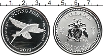 Продать Монеты Барбадос 1 доллар 2019 Серебро
