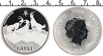 Продать Монеты Ниуэ 2 доллара 2015 Серебро