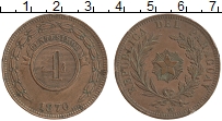 Продать Монеты Парагвай 4 сентесимо 1870 Медь