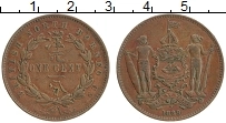 Продать Монеты Борнео 1 цент 1889 Медь