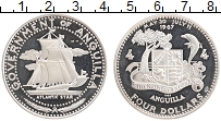 Продать Монеты Ангилья 4 доллара 1967 Серебро