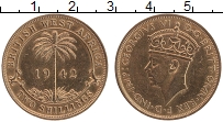 Продать Монеты Западная Африка 2 шиллинга 1938 Медно-никель