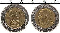 Продать Монеты Кения 20 шиллингов 2005 Биметалл