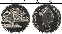 Продать Монеты Новая Зеландия 10 центов 1990 Серебро