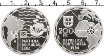 Продать Монеты Португалия 200 эскудо 1994 Серебро