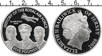 Продать Монеты Остров Джерси 5 фунтов 2008 Медно-никель