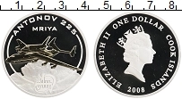 Продать Монеты Острова Кука 1 доллар 2008 Серебро