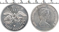 Продать Монеты Карибы 50 долларов 1981 Серебро