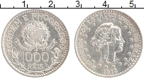 Продать Монеты Бразилия 1000 рейс 1913 Серебро
