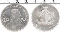 Продать Монеты Мальта 2 фунта 1974 Серебро