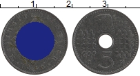 Продать Монеты Третий Рейх 5 пфеннигов 1940 Цинк