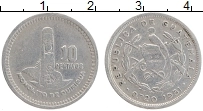 Продать Монеты Гватемала 10 сентаво 1955 Серебро