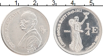 Продать Монеты Гайана 1/4 евро 2004 Серебро