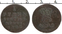 Продать Монеты Ганновер 1 пфенниг 1826 Медь