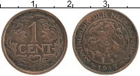 Продать Монеты Нидерланды 1 цент 1822 Бронза
