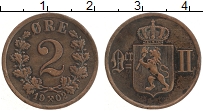 Продать Монеты Норвегия 2 эре 1907 Бронза