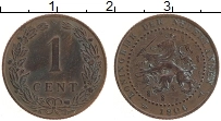 Продать Монеты Нидерланды 1 цент 1906 Бронза
