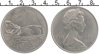 Продать Монеты Гамбия 8 шиллингов 1970 Медно-никель
