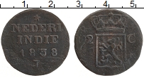 Продать Монеты Нидерландская Индия 2 цента 1835 Медь