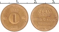 Продать Монеты Швеция 1 эре 1952 Бронза