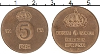 Продать Монеты Швеция 5 эре 1969 Бронза