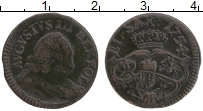 Продать Монеты Польша 1 грош 1754 Медь