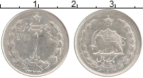 Продать Монеты Иран 1 риал 1323 Серебро