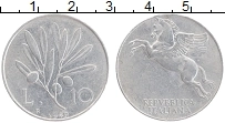 Продать Монеты Италия 10 лир 1949 Алюминий