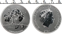 Продать Монеты Ниуэ 2 доллара 2021 Серебро
