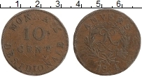 Продать Монеты Франция 10 сантим 1814 Медь