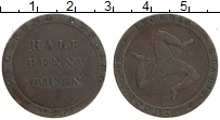 Продать Монеты Остров Мэн 1/2 пенни 1831 Медь