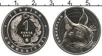 Продать Монеты Турция 1 куруш 2021 Биметалл