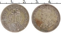 Продать Монеты Цейлон 50 центов 1892 Серебро