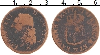Продать Монеты Франция 1 соль 1789 Медь