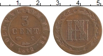 Продать Монеты Вестфалия 3 цента 1809 Медь