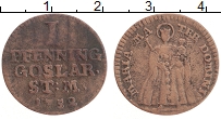 Продать Монеты Гослар 1 пфенниг 1764 Медь