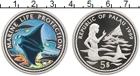 Продать Монеты Палау 5 долларов 1999 Серебро
