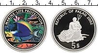Продать Монеты Палау 5 долларов 2002 Серебро