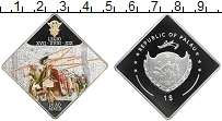 Продать Монеты Палау 1 доллар 2010 Посеребрение