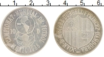 Продать Монеты Андорра 10 динерс 1986 Серебро