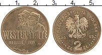 Продать Монеты Польша 2 злотых 2009 Латунь
