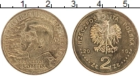 Продать Монеты Польша 2 злотых 2010 Латунь